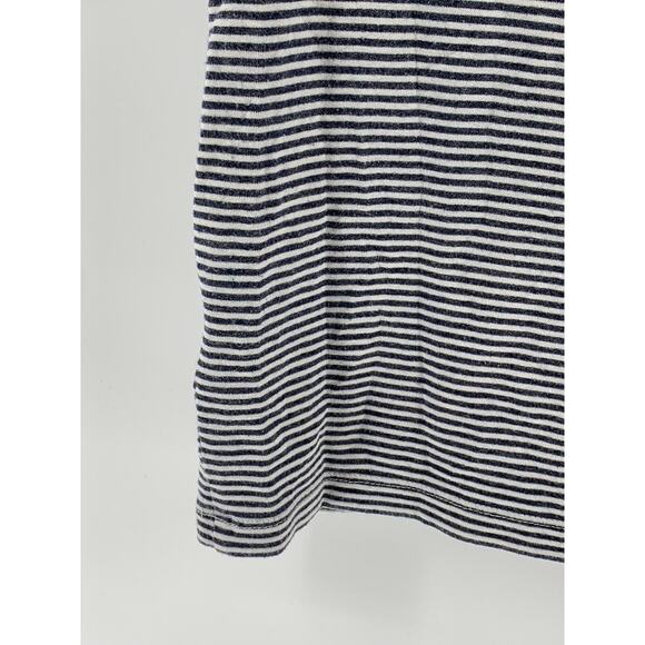 URBAN OUTFITTERS Women's Blue-White Striped Straight-Neck Bodycon Dress SZ XS - Picture 8 of 12